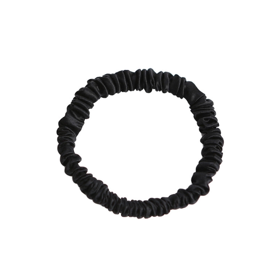 Women's Simple Style Solid Color 100%  Silk Hair Tie