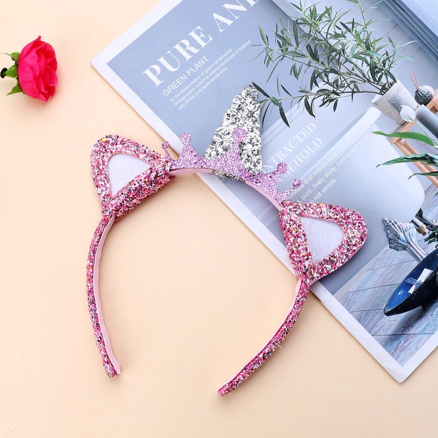 Kid'S Cute Crown Plastic Hair Band