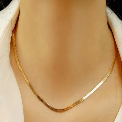 Jewelry Casual Simple Style Geometric Titanium Steel Necklace