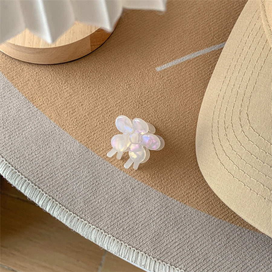 Women's Sweet Simple Style Flower Acetic acid sheets Hair Claws