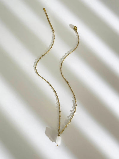 Jewelry Simple Style Classic Style Geometric 316L Stainless Steel  Plating Pendant Necklace