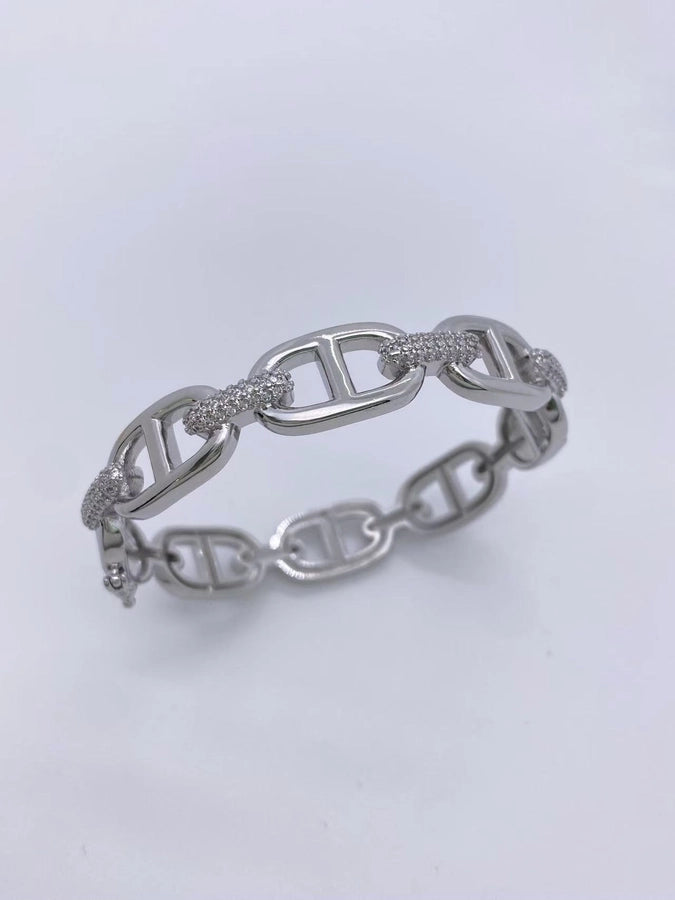 Jewelry Vintage Style Classic Style Geometric Copper Zircon Mixed Metal Rings Bracelets