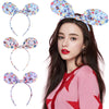 Unisex Princess Color Block Cloth Hair Band