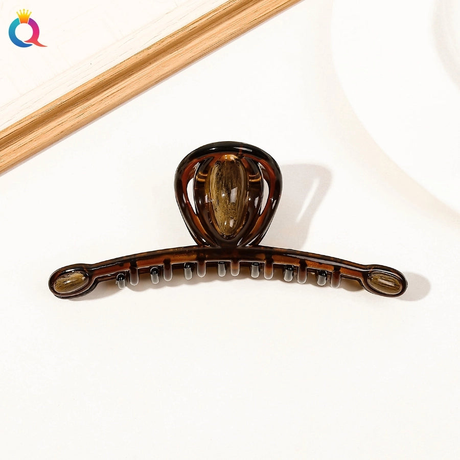 Women's Sweet Simple Style Geometric Plastic Hair Claws