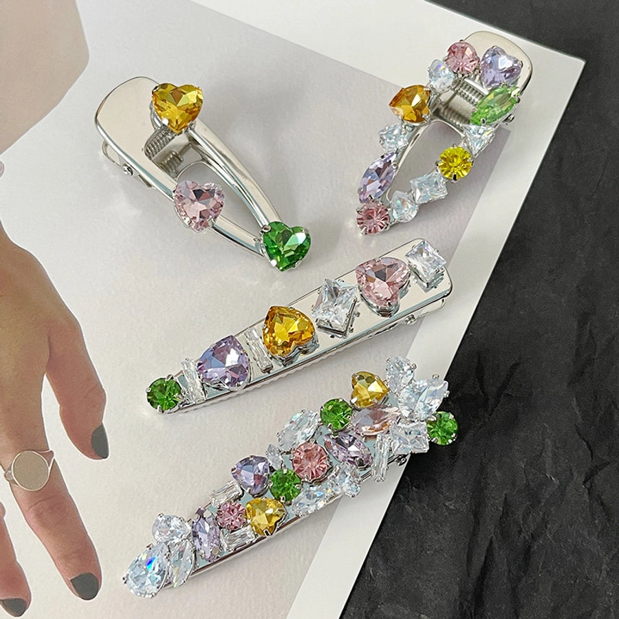 Women's IG Style Bow Knot Alloy Zircon Hair Clip