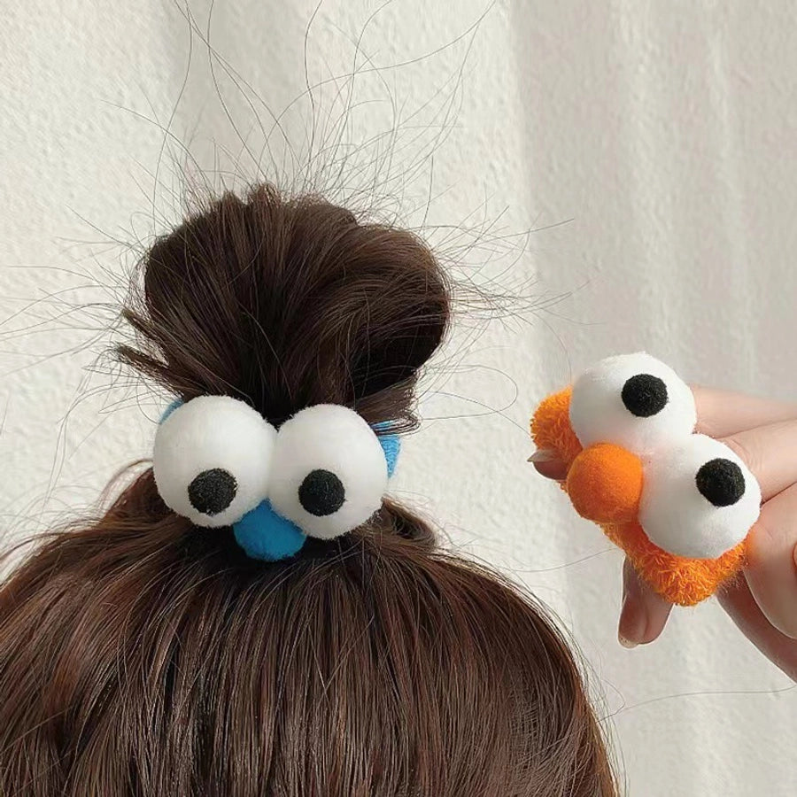 women's cute cartoon cloth hair tie