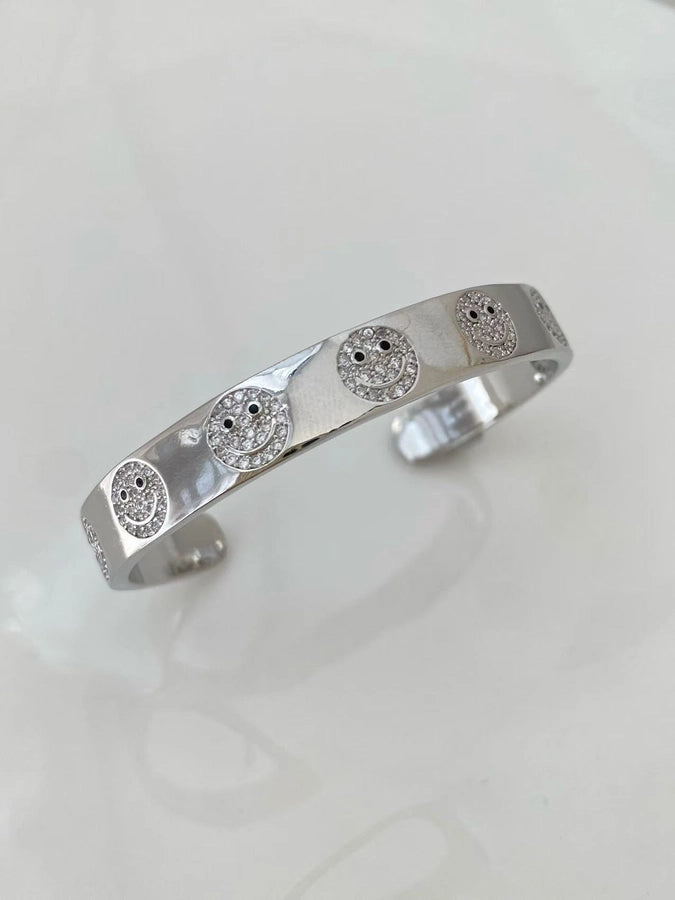 Jewelry Vintage Style Classic Style Love Copper Zircon Plating Rings Bracelets