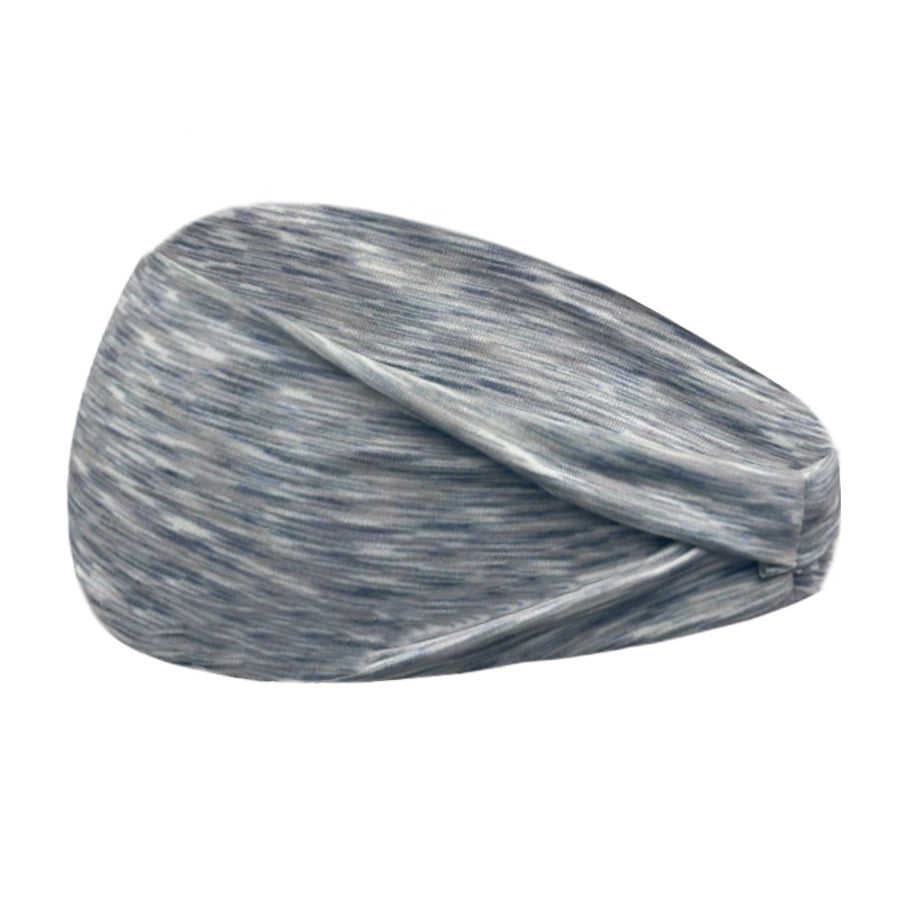 Unisex Hip-Hop Retro U Shape Plaid Imitation Cotton Hair Band