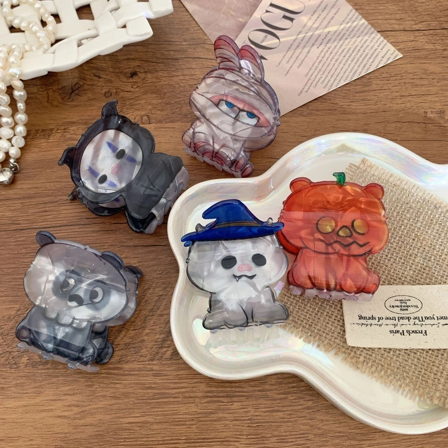 Halloween Cute Simple Style Women's Cartoon Arylic Hair Claws