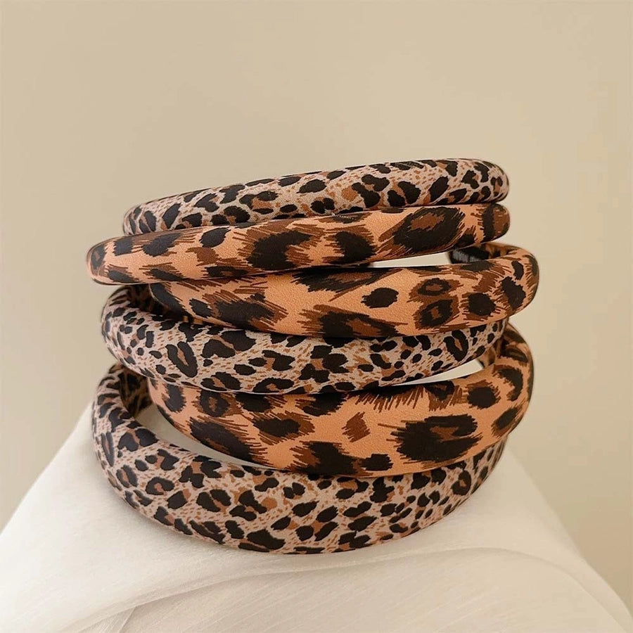 Sweet Streetwear Women's Leopard Cloth Hair Band