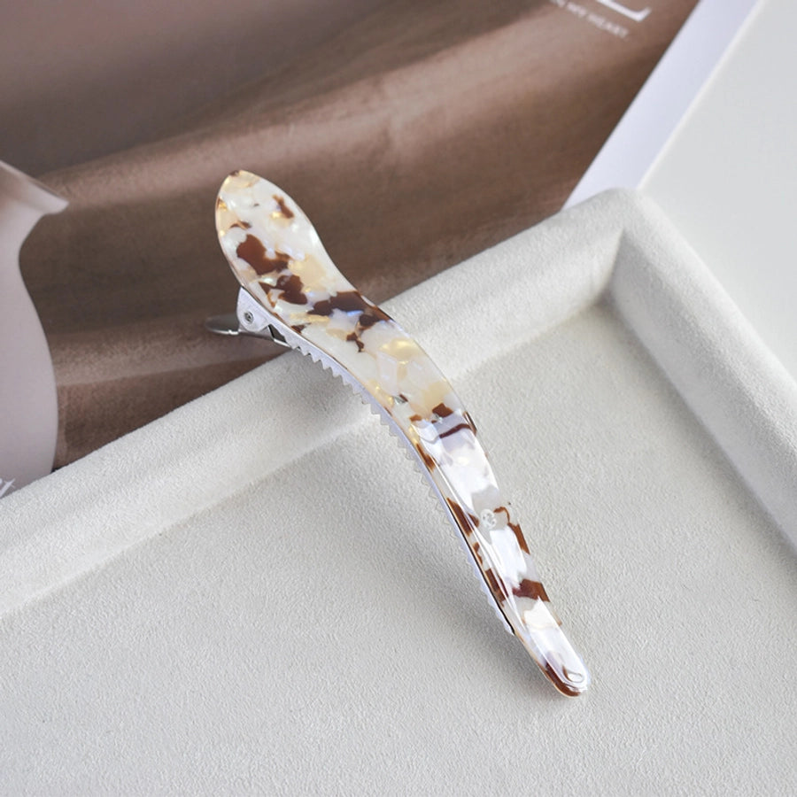 Women's Simple Style Classic Style Color Block Acetic acid sheets Handmade Hair Clip