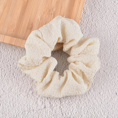 korean simple mesh daisy hair scrunchies