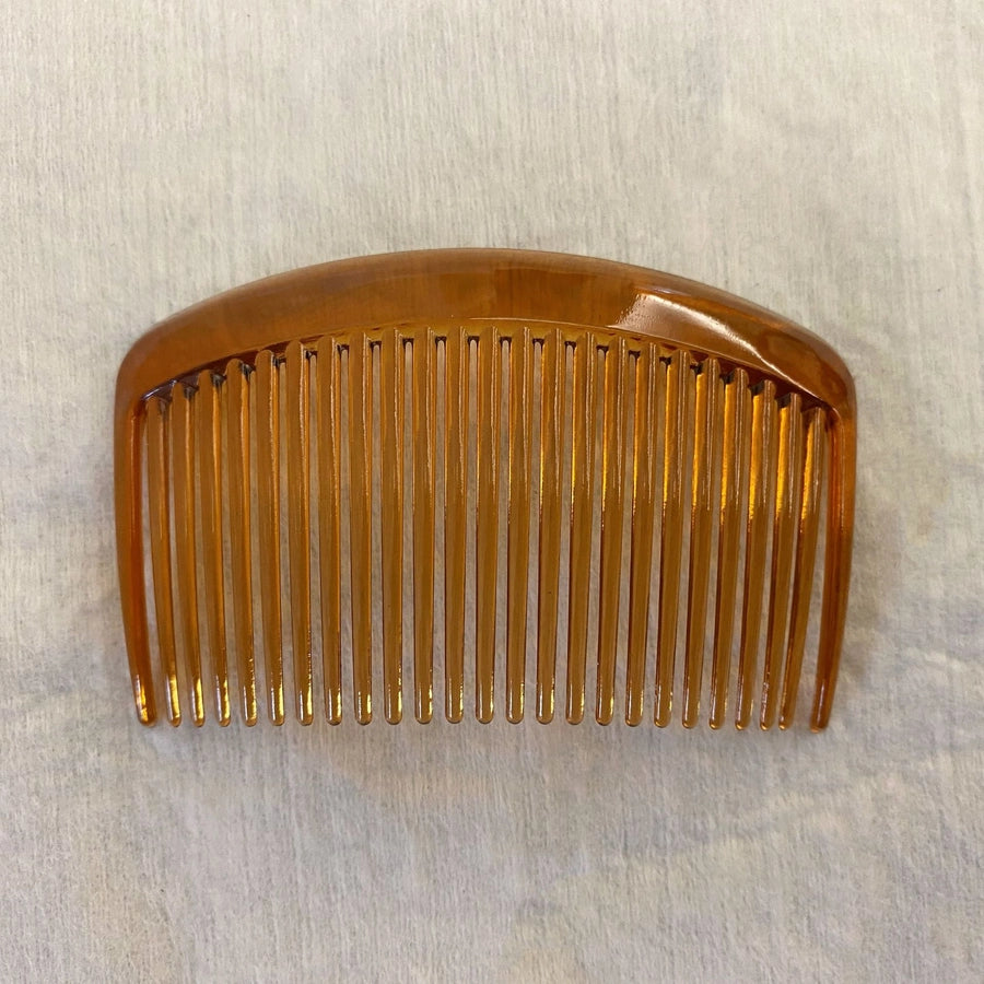 Factory direct sales 29 teeth black coffee plastic bangs comb hair plate Korean fashion hair comb