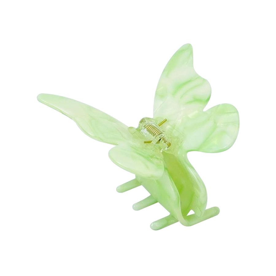 Women's Fairy Style Sweet Artistic Butterfly Acetic acid sheets Hair Claws