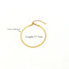Elegant Simple Style Classic Style Chains Print 201 Stainless Steel Bracelets In Bulk