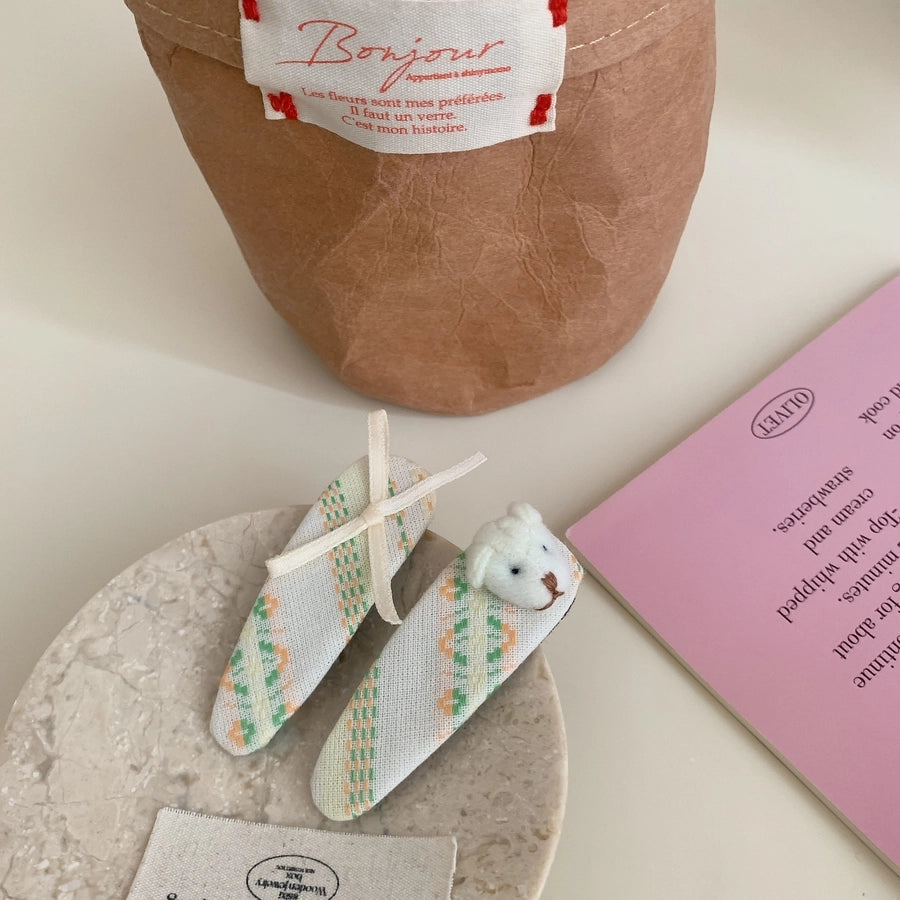 Women's Casual Elegant Streetwear Bow Knot Cloth Hair Clip Hair Band Hair Tie