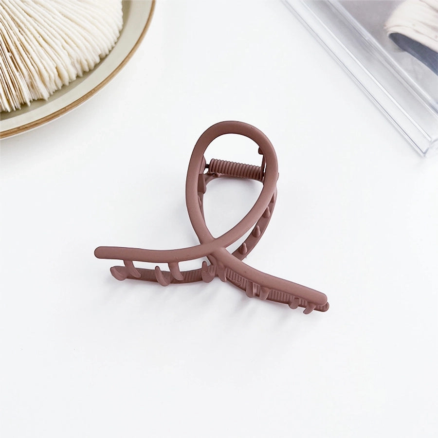 simple style geometric alloy stoving varnish hair claws