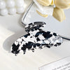 Women's IG Style French Style Color Block Acetic acid sheets Hair Claws