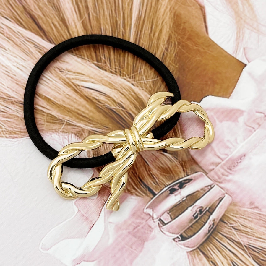 Women's Sweet Bow Knot Alloy Hair Tie