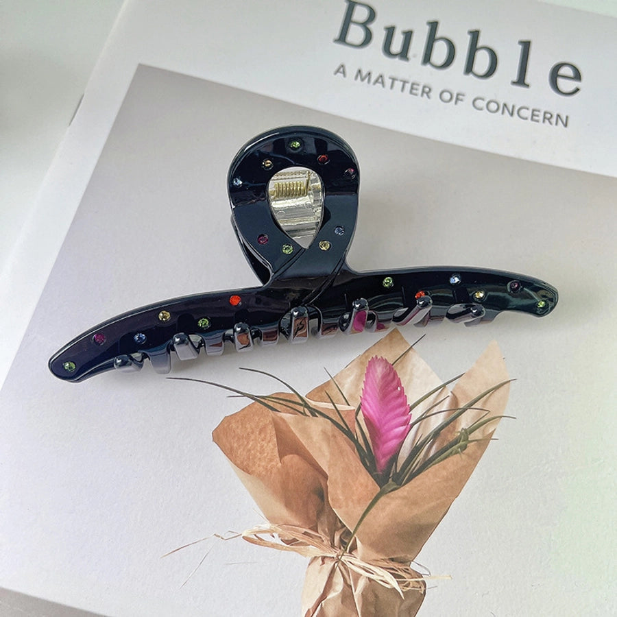 Women's Simple Style Geometric Solid Color Acetic acid sheets Hair Claws