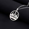 Jewelry Ethnic Style Geometric Peacock 201 Stainless Steel 304 Stainless Steel 18K Gold Plated Stainless Steel Necklaces