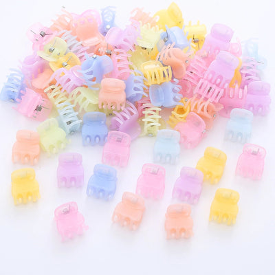 fashion butterfly plastic handmade hair claws 100 pieces per pack