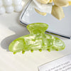Women's IG Style French Style Color Block Acetic acid sheets Hair Claws