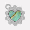 Jewelry Vintage Style Classic Style Heart Shape 304 Stainless Steel Shell Abalone Shell 18K Gold Plated Irregular Plating Pendant Necklace