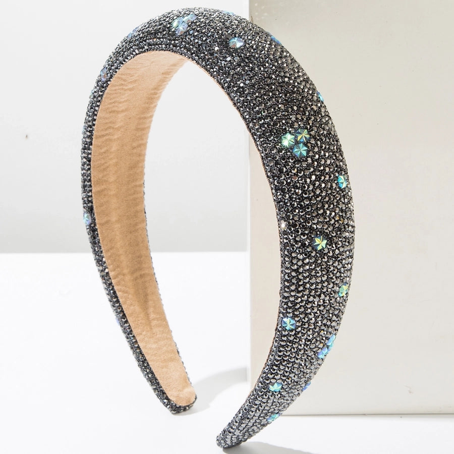 Women's Casual Vacation Classic Style U Shape Alloy Cloth Rhinestone Inlay Rhinestones Hair Band