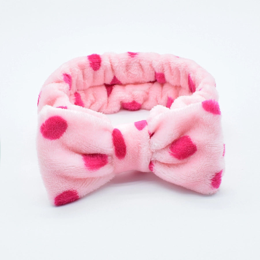 simple style classic style color block cloth printing hair band