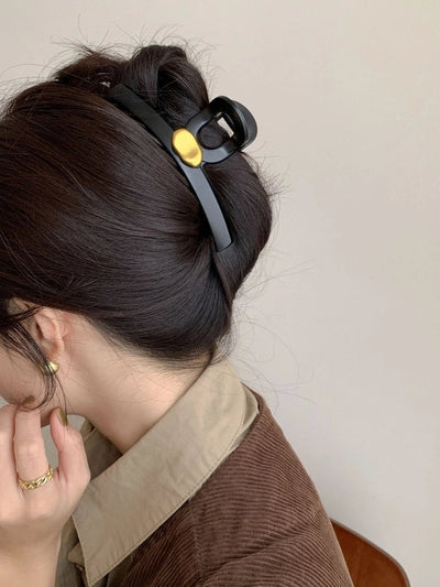 Super Good texture matte metal hair grip large hair volume large hair clip female  new shark clip high-grade hair clip