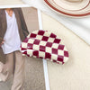 simple style lattice pvc hollow out hair claws