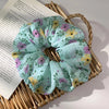 korean style cute flower fabric solid color head rope