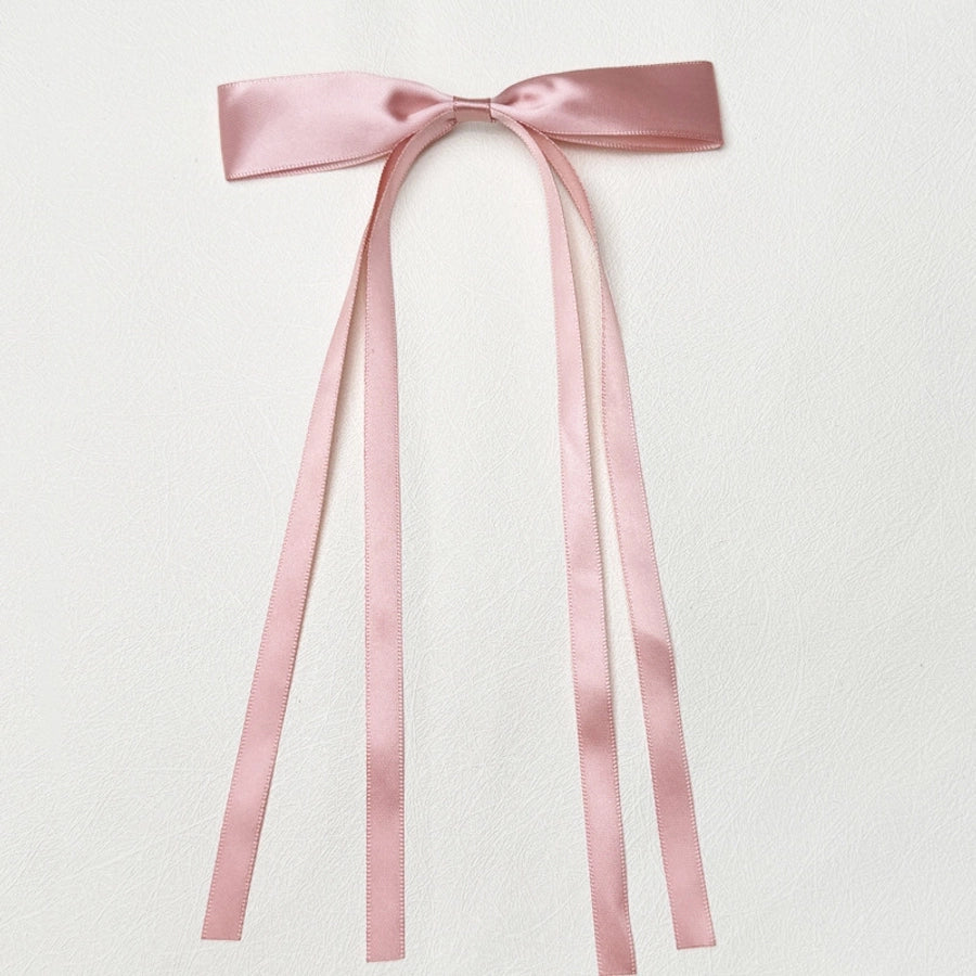 2.5cm polyester multi-color girl ribbon bow hairpin Lady temperament double ribbon duckbill clip top clip hair accessories