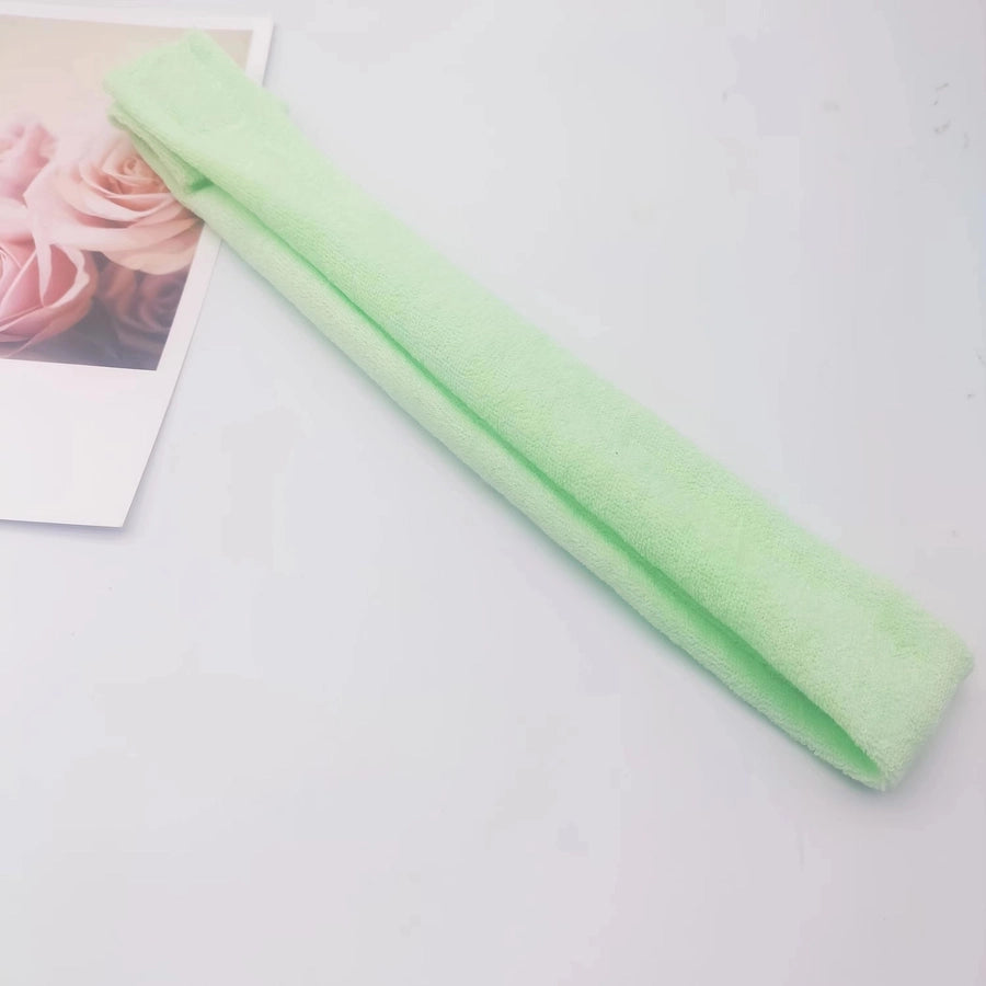 Women's Ethnic Style Simple Style Solid Color Cloth Hair Band