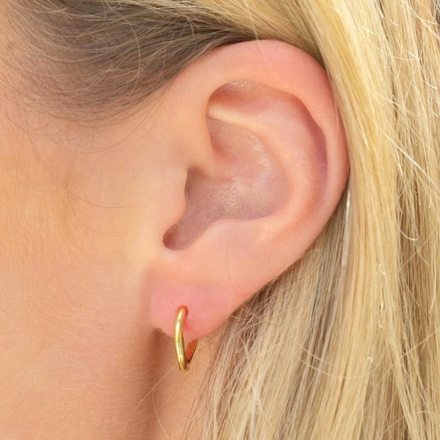 1 Pair Simple Style U Shape Plating Copper Earrings