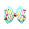 Girl'S IG Style Sweet Bow Knot Cloth Sequins Hair Clip