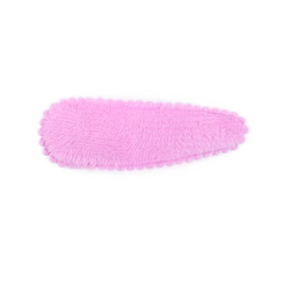 cute solid color alloy cloth hair clip 1 piece