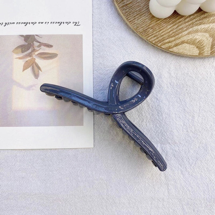 korean fashion style pearl hairpin big hair grabbing clip plate hair ponytail small hair claw